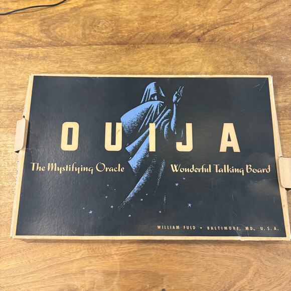 Vintage 1950s William Fuld Ouija Board Baltimore Mystifying Oracle - Picture 1 of 7